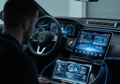 Профессиональное кодирование, программирование и диагностика Mercedes-Benz W223, W214, W206, W167, W447, W213 рестайлинг, W465, W254 и другие